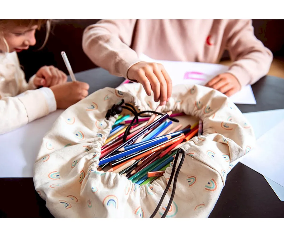 Online Saco MINI Noomad Arcoiris Niños Organizadores De Juguetes|Organizadores