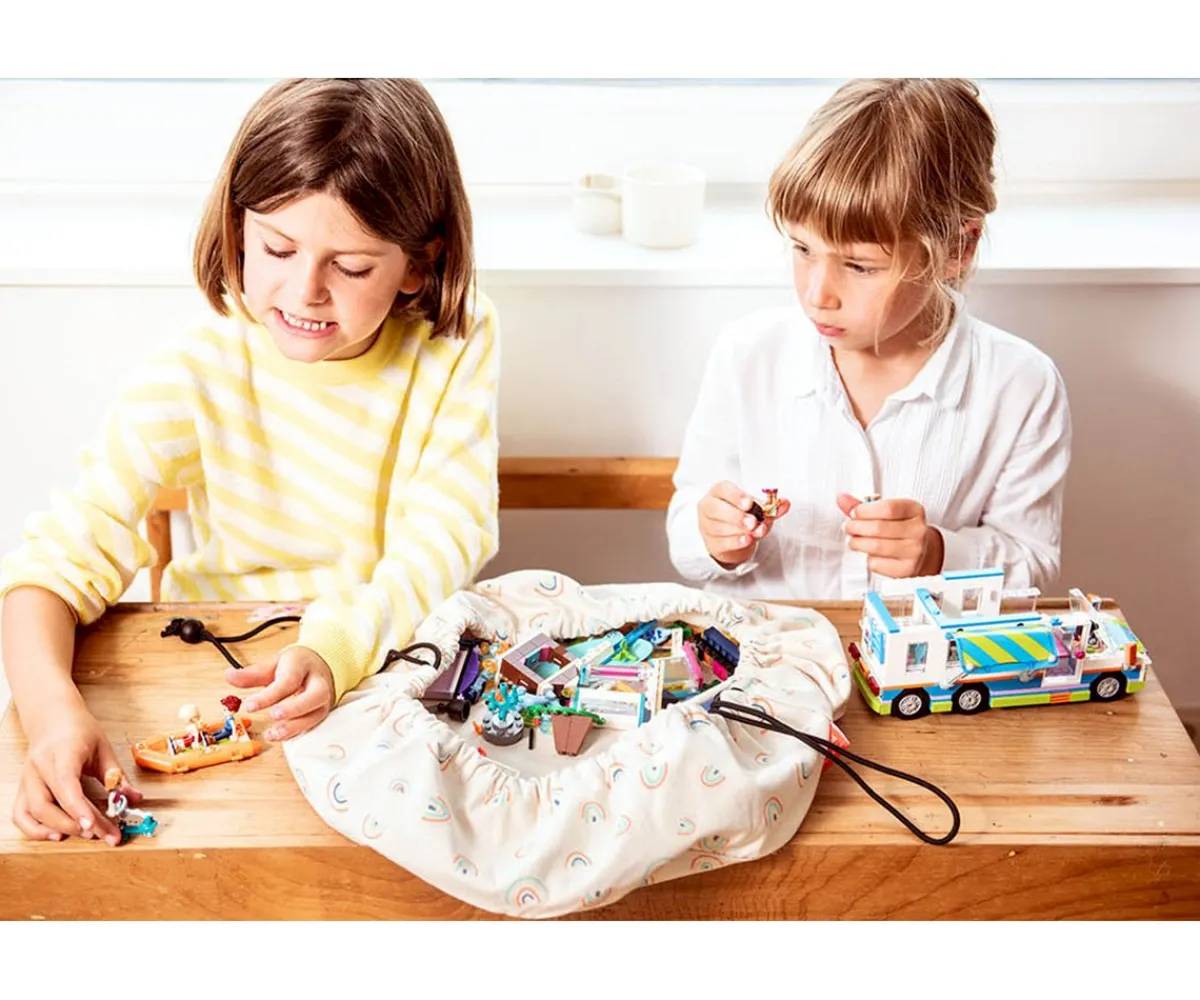 Online Saco MINI Noomad Arcoiris Niños Organizadores De Juguetes|Organizadores