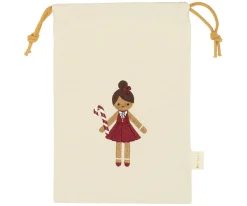 Sacos Navidad Personalizados^Fabelab Saco Navidad Pequeño Gingerbread Girl Personalizable
