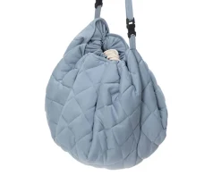 New Saco Organic SOFT Reversible Noomad Dusty Blue Niños Organizadores De Juguetes|Juguetes Más Recomendados