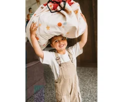 Saco Reversible Noomad Circus Niños Organizadores De Juguetes|Organizadores