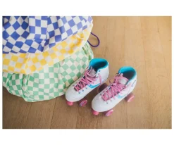 Best Saco Reversible Noomad Vichy Yellow Organizadores|Alfombras Infantiles