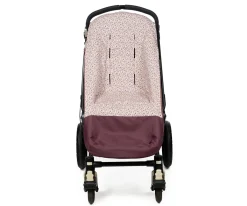 Sacos Carro Bebé^Pasito a Pasito Saco Silla Invierno Cherry Flores