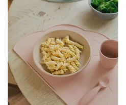 Salvamanteles Infantiles^BIBS Salvamantel Silicona Classic Blush