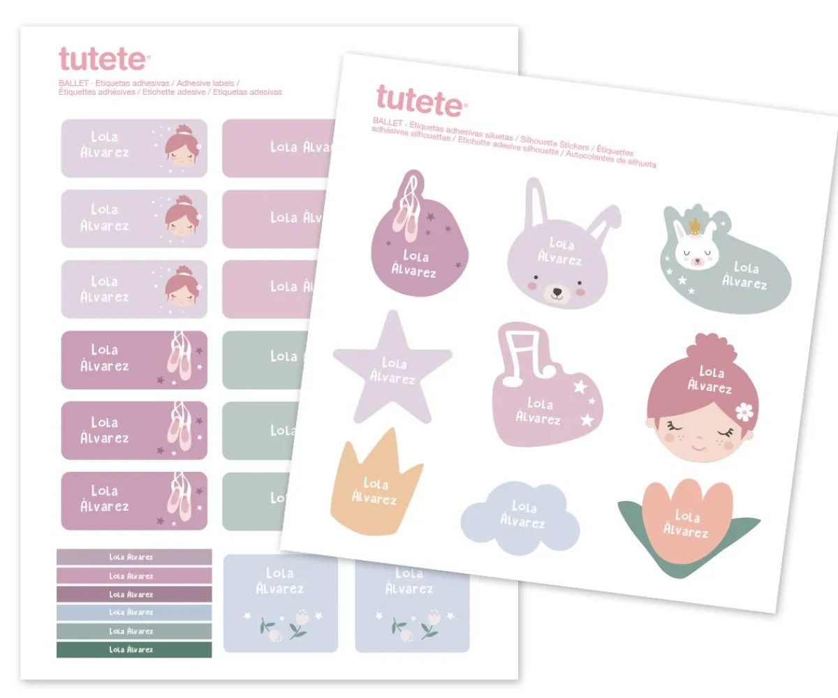 Best Sello Personalizado Ballet + Combinado Termo y Pegatinas Ballet Sellos Personalizados|Etiquetas Personalizadas