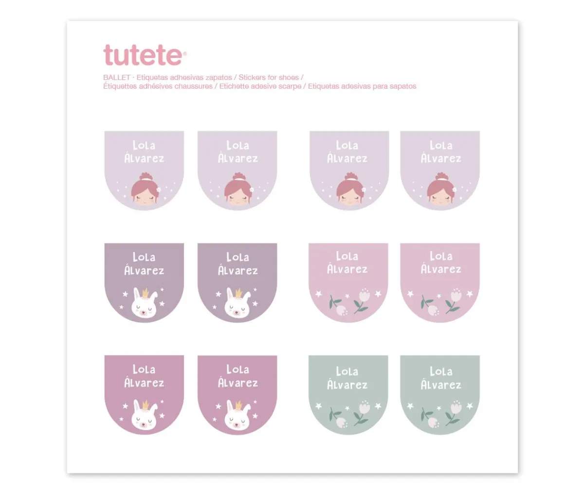 Best Sello Personalizado Ballet + Combinado Termo y Pegatinas Ballet Sellos Personalizados|Etiquetas Personalizadas