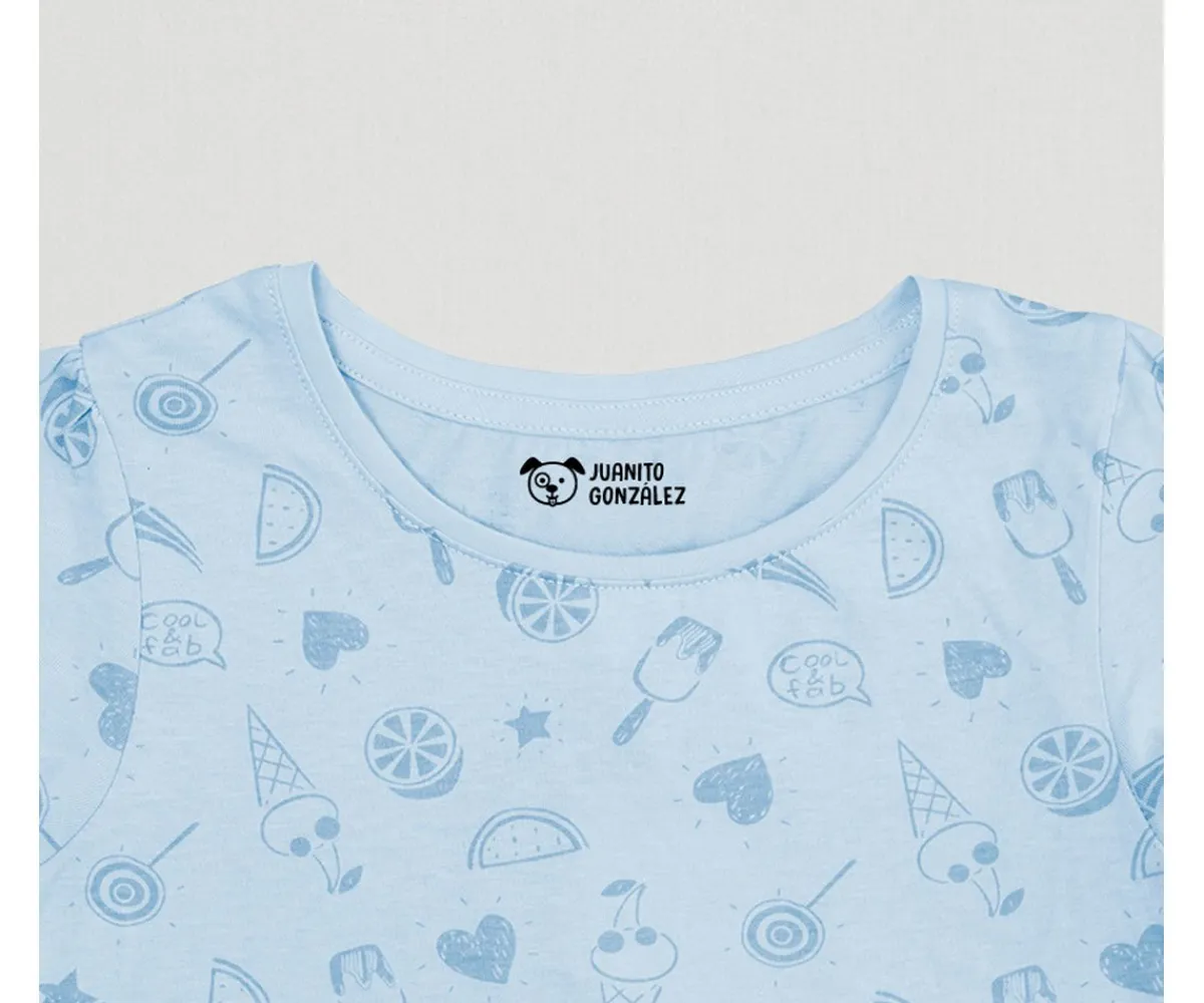 Sellos Personalizados^Sellos Tutete Sello Personalizado Osito + Cinta Blanca para Ropa Oscura