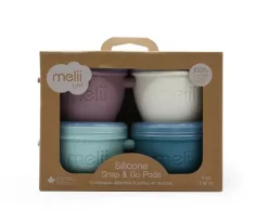 Outlet Set 4 Cubos Snack 118 ml Fiambreras Infantiles|Cajas De Almuerzo