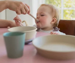 Cubiertos Infantiles^BIBS Set 2 Cucharas Cloud