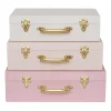 Juguetes Más Recomendados^JaBaDaBaDo AB Set 3 Maletas Organizadoras Rosa