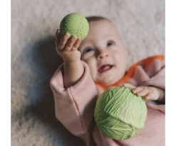 New Set 3 Pelotas Sensoriales, Mordedor y Juguete de Baño Veggie Salad Mordedores|Juguetes Para Recién Nacidos