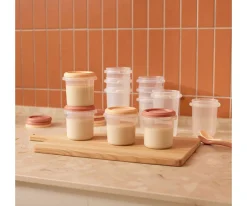 Hot Set 12 Recipientes Herméticos Hermisized Valencia Fiambreras Infantiles|Cajas De Almuerzo