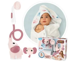 Online Set Baño Ducha Elefante y Capa Rosa Niños Juguetes Para Recién Nacidos|Juguetes De Baño