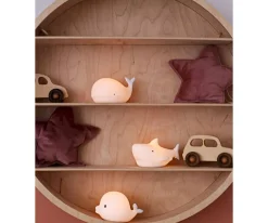 Discount Set de 3 Mini Lámparas Océano Delfín, Ballena y Tiburón Niños Juguetes De Baño|Iluminación