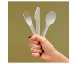 Set de Cubiertos de Viaje Rosa Vajilla Infantil|Cubiertos Infantiles