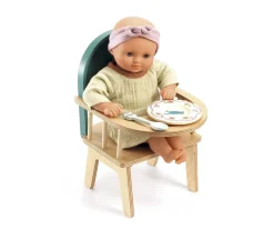 Accesorios Para Muñecas^Djeco Sillita Pomea con Barrotes Muñeco
