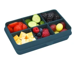 Outlet Snackle Box Mini Azul Oscuro Cajas De Almuerzo|Fiambreras Infantiles