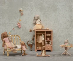 Casa De Muñecas De Madera^Maileg Sofá de Ratán Grande Natural