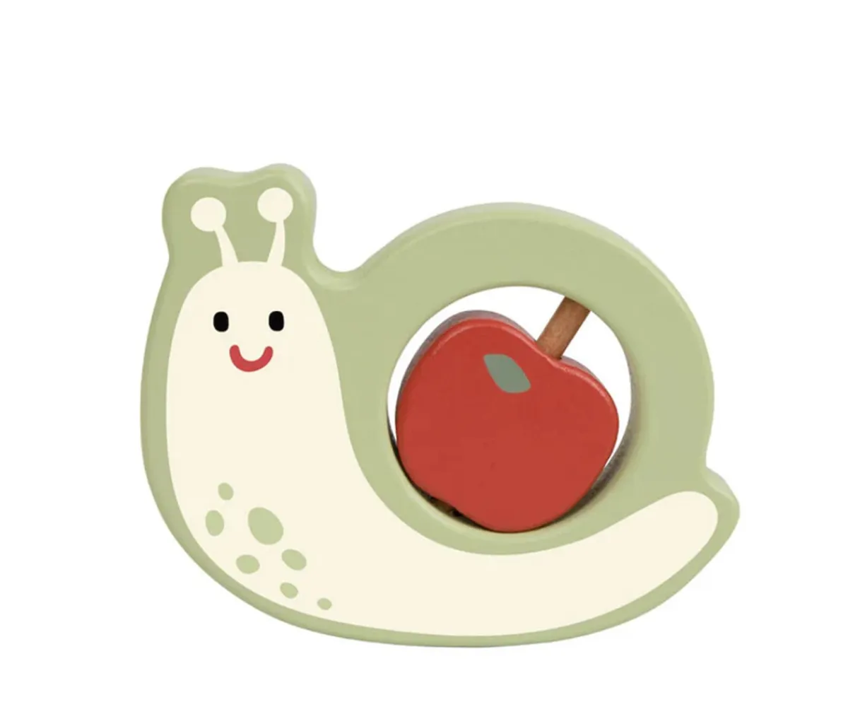 Sonajeros Bebé^Classic world Sonajero de Madera Caracol