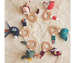 Sonajeros Bebé^Lilliputiens Sonajero de Madera Joe