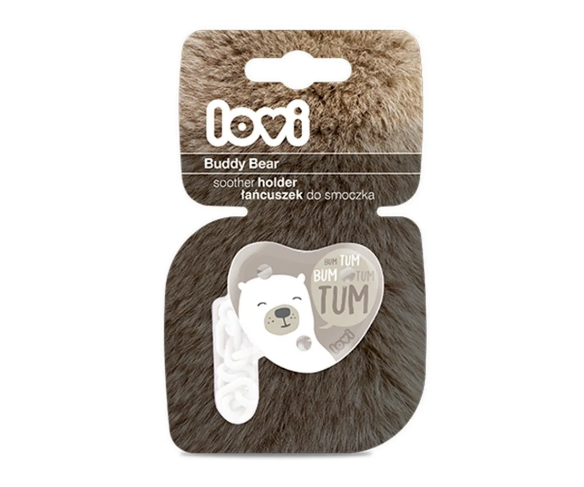 Chupeteros^LOVI Sujetachupetes Buddy Bear