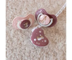 Chupeteros^LOVI Sujetachupetes Night&Day Rosa