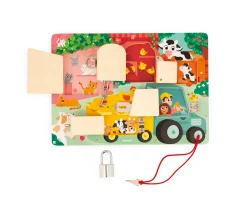 Online Tablero de Cerraduras La Granja Niños Juguetes Más Recomendados|Juguetes Niños 3 Años