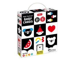 Juguetes Para Recién Nacidos^Banana Panda Tarjetas para Bebés High Contrast