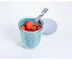 Tarro Ellipse Fruit & Veggie Vivid Blue Cajas De Almuerzo|Fiambreras Infantiles