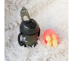 Vasos Antiderrame^Herobility Taza Antigoteo Negra 140ml