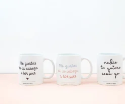 Taza Cerámica Me Gustas de la Cabeza a los Pies Personalizada Regalos Para Papá|Tazas Adulto