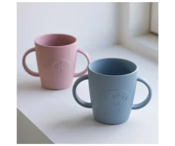 Vasos Para Bebés Y Niños^Sebra Taza con Asas Mums Powder Blue