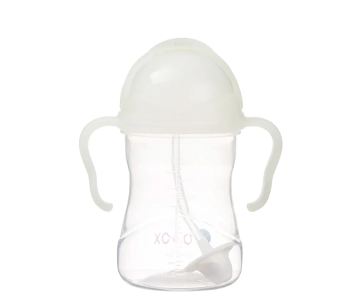 Vasos Antiderrame^b.box Taza Con Pajita Flexible Brilla en la Oscuridad