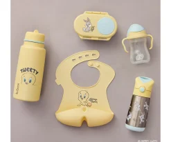 Vasos Antiderrame^b.box Taza con Pajita Flexible Looney Tunes