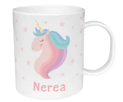 Discount Taza de Plástico Personalizada Unicornio Tazas Personalizadas|Colecciones Vuelta Al Cole