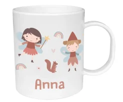 Taza de Plástico Personalizada Wild Fairies Tazas Para Personalizar|Colecciones Vuelta Al Cole