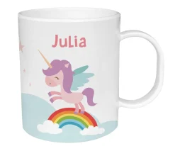 Sale Taza de Plástico Personalizada Unicornio Arcoíris Tazas Personalizadas|Tazas Para Personalizar