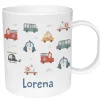 Taza de Plástico Personalizada City Cars Tazas Para Personalizar|Colecciones Vuelta Al Cole