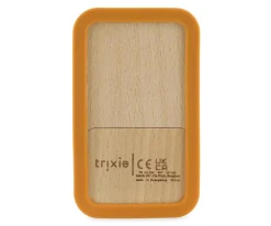 Discount Teléfono Madera Silicona Mr.Fox para Bebés Niños Juguetes Bebé 6 Meses|Juguetes Para Niños De Un Año