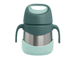 Termos Infantiles^b.box Termo con Cuchara / Tenedor 335 ml Emerald Forest