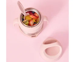 Termos Infantiles^b.box Termo con Cuchara / Tenedor 335 ml Indigo Blush Crush