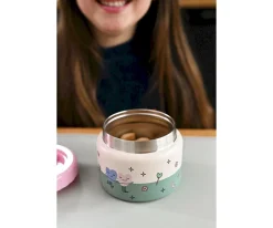 Clearance Termo para Sólidos Dancing Hearts 350 ml Comer Al Aire Libre|Termos Infantiles