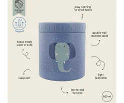 Termos Infantiles^Trixie Termo Sólidos 500ml Mrs. Elephant