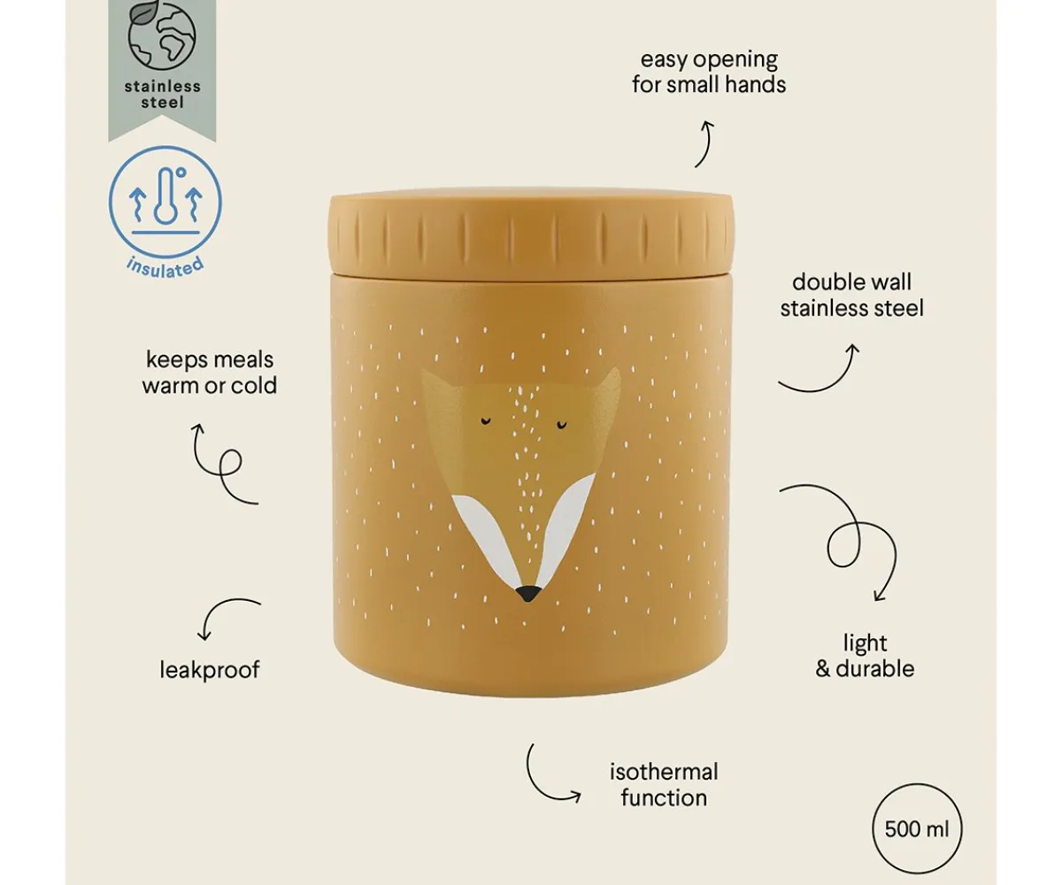Termos Infantiles^Trixie Termo Sólidos 500ml Mrs. Fox