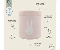 Termos Infantiles^Trixie Termo Sólidos 500ml Mrs. Rabbit