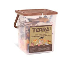 Sale Cubo Marron Perros y Gatos 60 piezas Niños Juguetes Niños 5 Años|Accesorios Para Muñecas