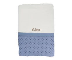 Toallas^Cristina de Jos'h Toalla de Baño Mini Star Blue Personalizable