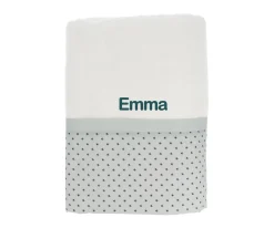 Toallas^Cristina de Jos'h Toalla de Baño Mini Star Grey Personalizable