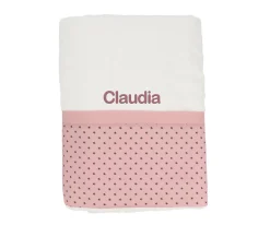 Toallas^Cristina de Jos'h Toalla de Baño Mini Star Pink Personalizable