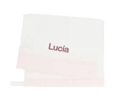 Toallas De Guardería^Cristina de Jos'h Toalla Guardería Dorset Rosa Personalizable
